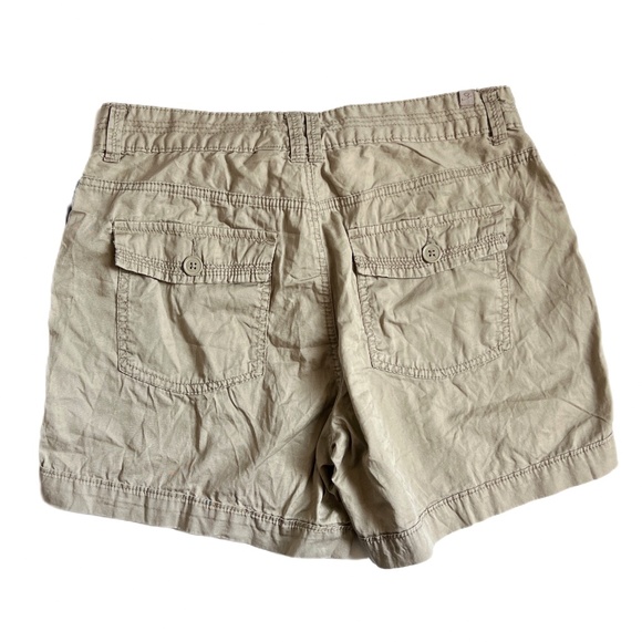 Supplies By Union Bay Khaki Cargo Shorts Size 8 - Picture 2 of 13